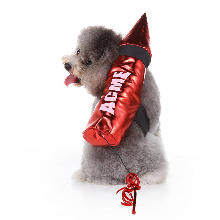 Funny Rider Pet Costume – view 7