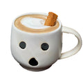 Grimacing Pumpkin Ceramic Mug – view 4