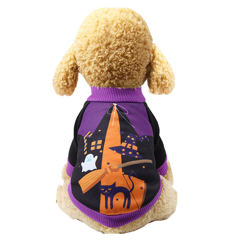 Pumpkin Hooded Pet Costume Coat – view 4