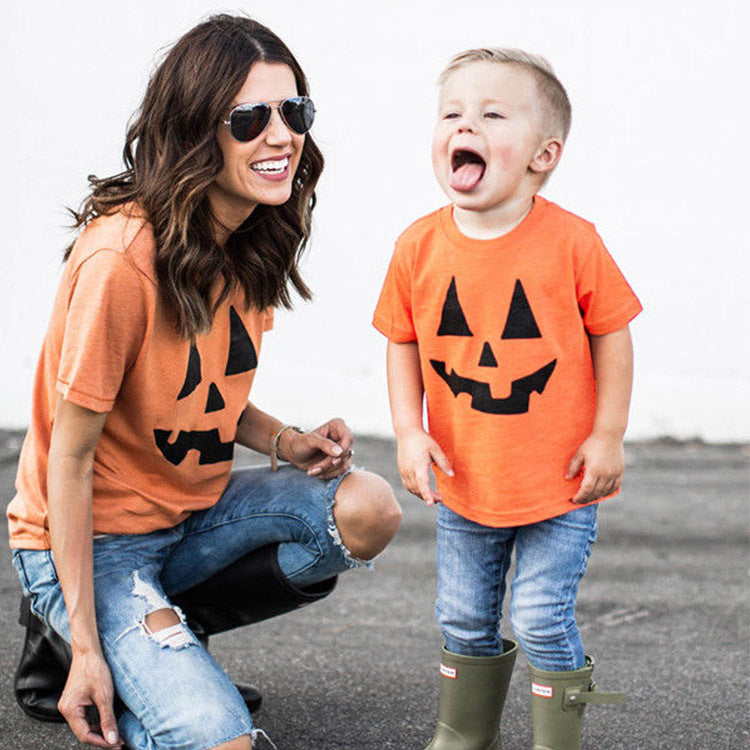 Halloween Graphic Tee – Adult & Kids Sizes