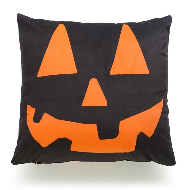 Halloween Linen Throw Pillow Cover – view 3