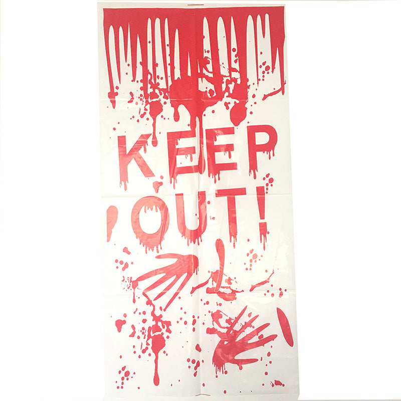Bloody Horror Window Cling