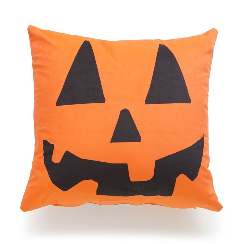 Halloween Linen Throw Pillow Cover – view 6