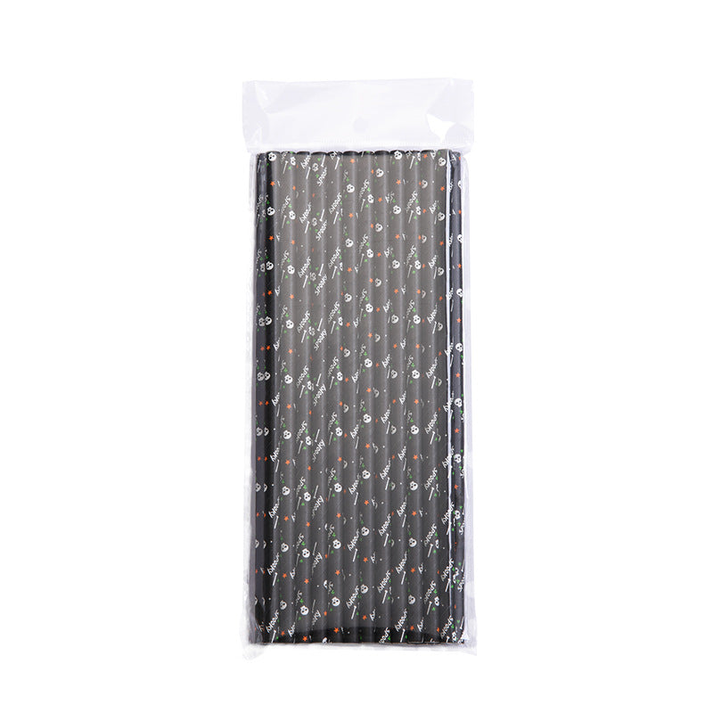 Halloween Paper Party Straws (25-Pack) – view 8