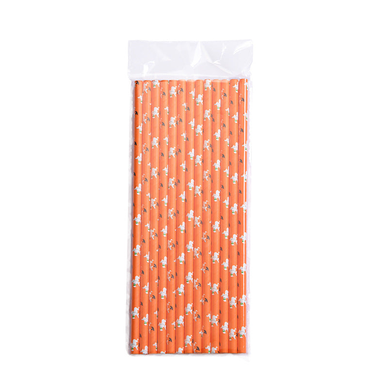 Halloween Paper Party Straws (25-Pack) – view 4