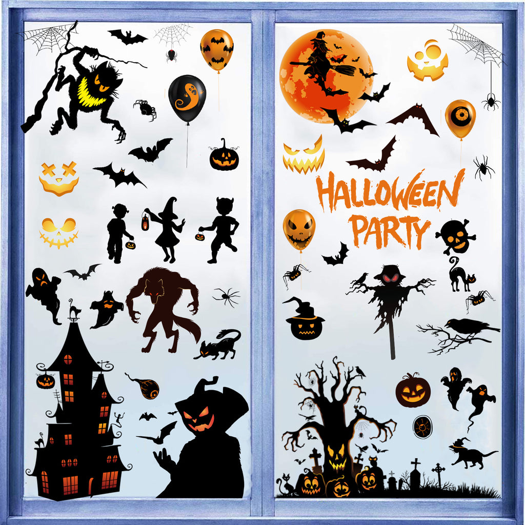 Halloween Static Window Cling Sets – 4 to 20 Pieces – view 10