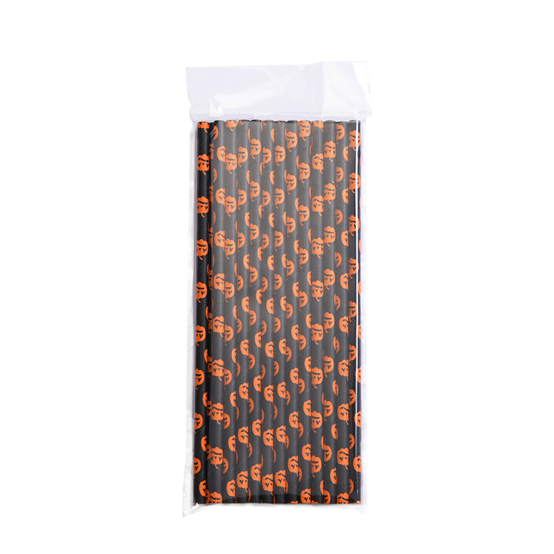Halloween Paper Party Straws (25-Pack) – view 6