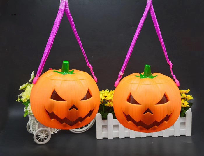 Light-Up Pumpkin Lantern & Candy Bucket – view 5