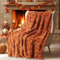 Pumpkin & Ghost Halloween Flannel Blanket