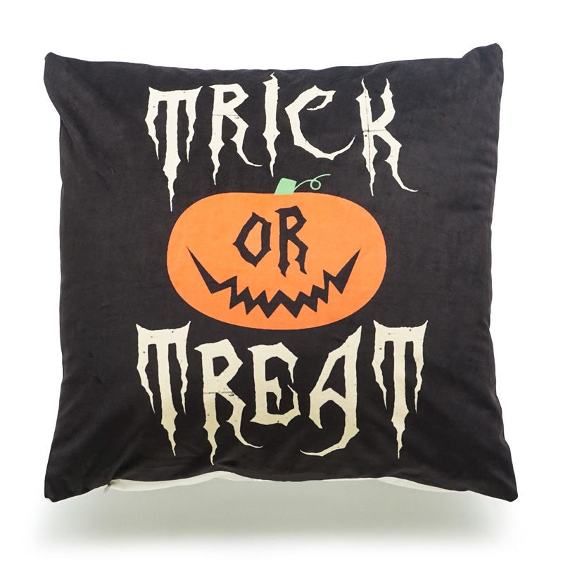 Halloween Linen Throw Pillow Cover – view 11