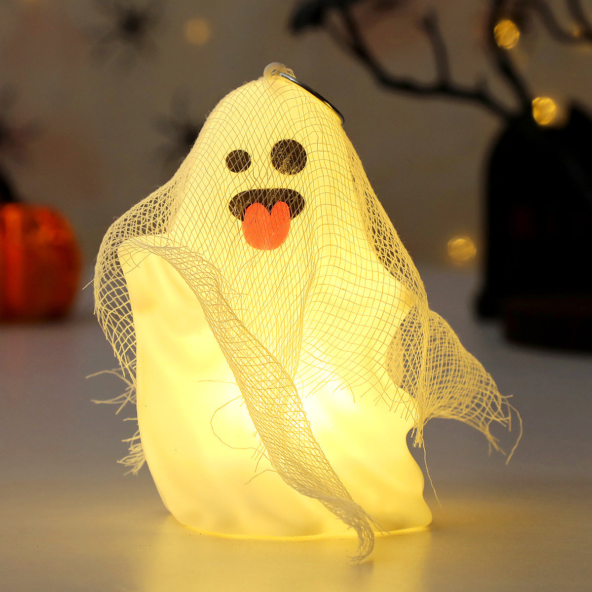 Mini Gauze Ghost Hanging Decorations – view 7