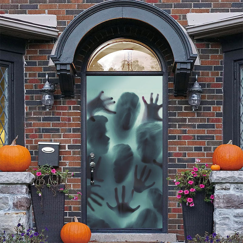 Bloody Hand Ghost Window Cling – 45 × 80 cm – view 4