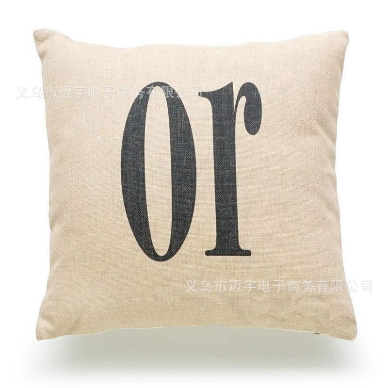 Halloween Linen Throw Pillow Cover – view 9
