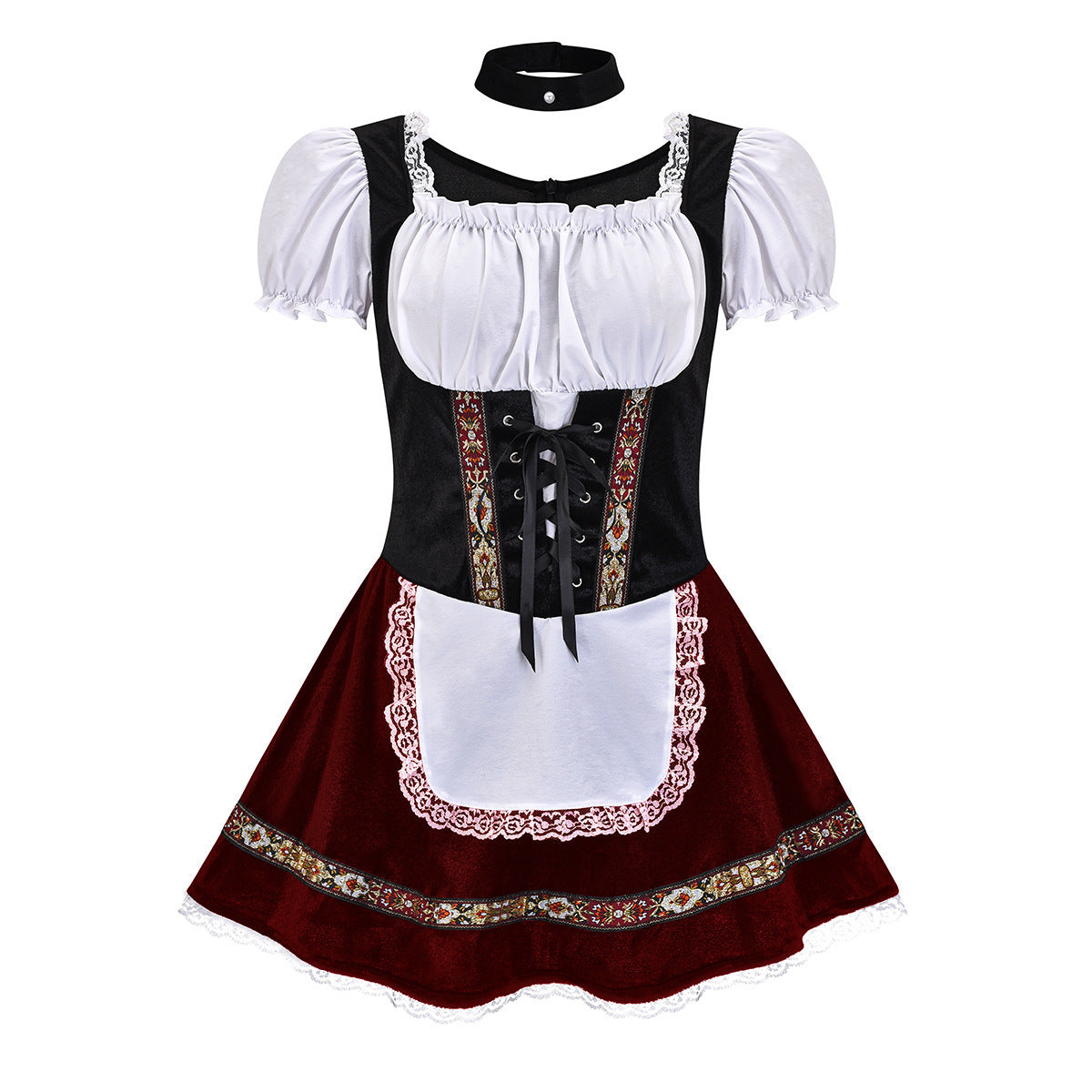 Oktoberfest Beer Girl Dress Costume – view 3