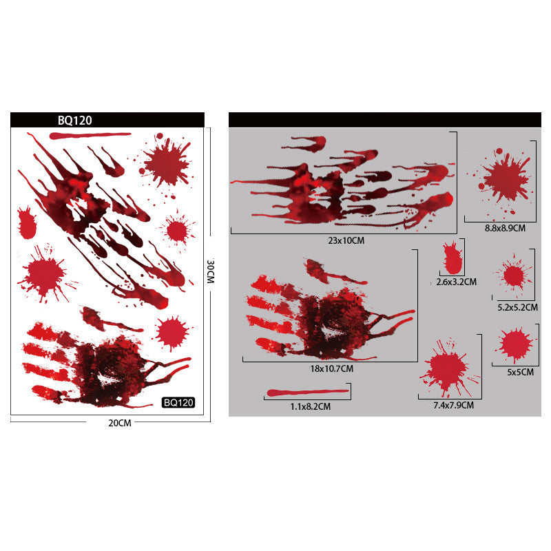 Ghost Horror Window Cling – 9 Designs – view 10