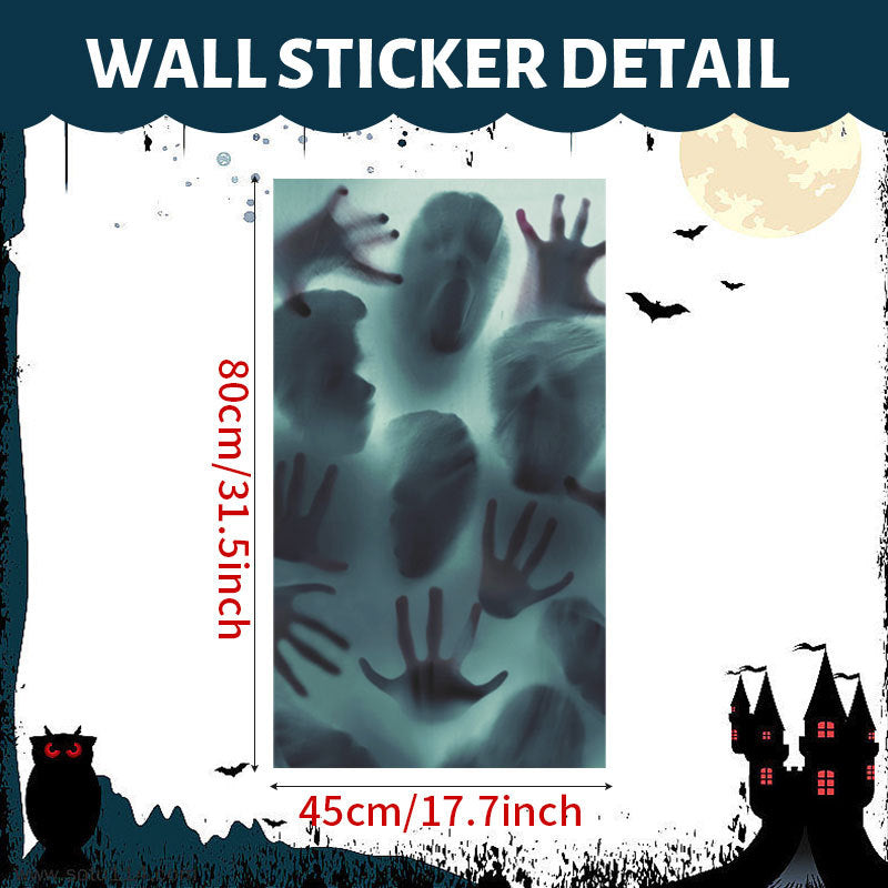 Bloody Hand Ghost Window Cling – 45 × 80 cm – view 8