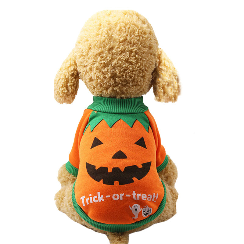 Pumpkin Hooded Pet Costume Coat – view 5