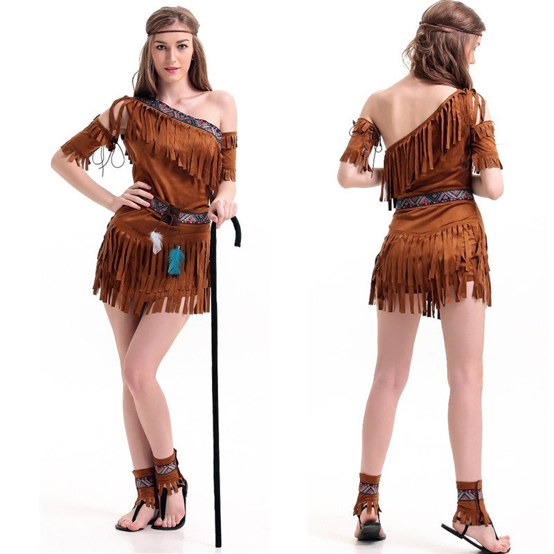 Women's Halloween Jumpsuit Costume Set