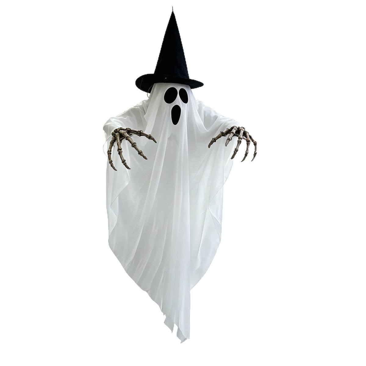 Glowing Hanging Witch Hat Decoration – view 5