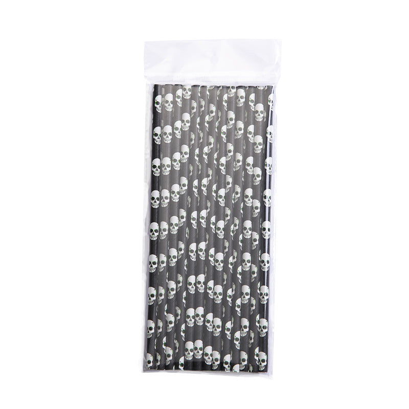 Halloween Paper Party Straws (25-Pack) – view 7