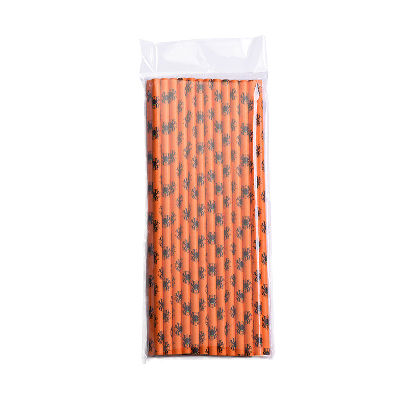 Halloween Paper Party Straws (25-Pack) – view 3