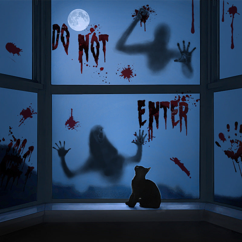Ghost Horror Window Cling – 9 Designs – view 8