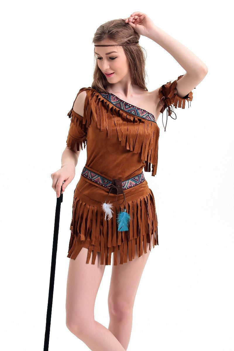 Women's Halloween Jumpsuit Costume Set – view 3
