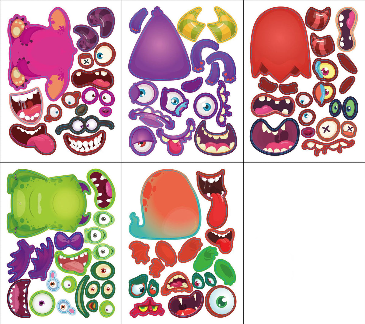 Halloween Static Window Cling Sets – 4 to 20 Pieces – view 15